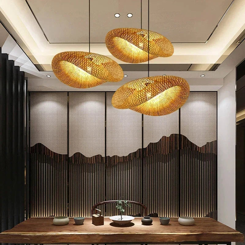 Suspension Bambou