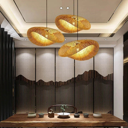 Suspension Bambou