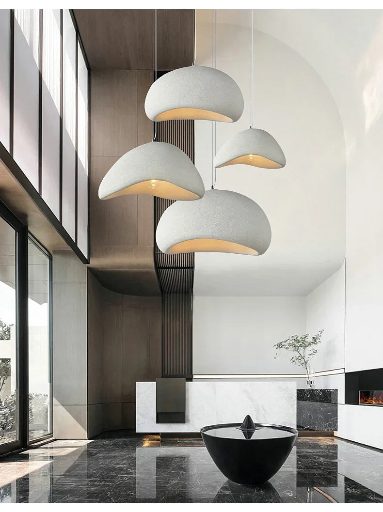 Suspension Blanche Salon