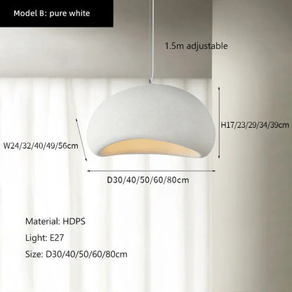 Suspension Blanche Salon