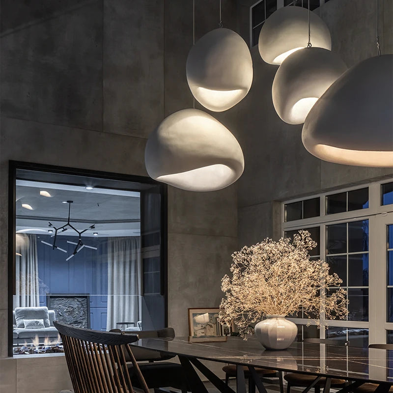 Suspension Blanche Salon