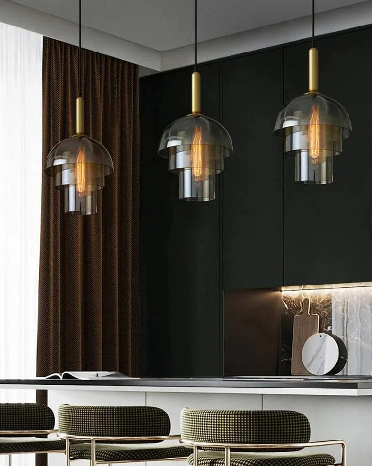 Suspension Cloche en Verre