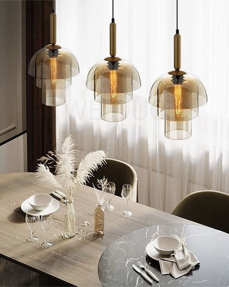Suspension Cloche en Verre