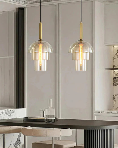 Suspension Cloche en Verre