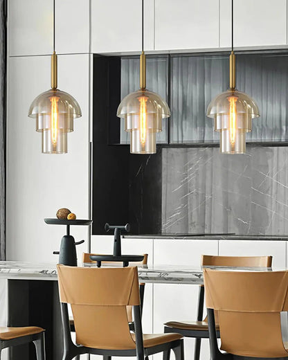 Suspension Cloche en Verre