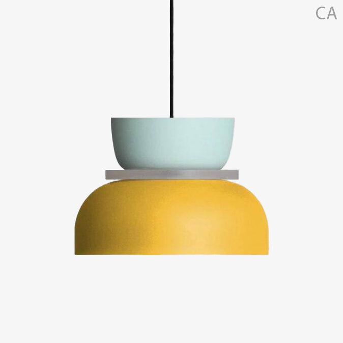 Suspension Colorée Macaron Moderne
