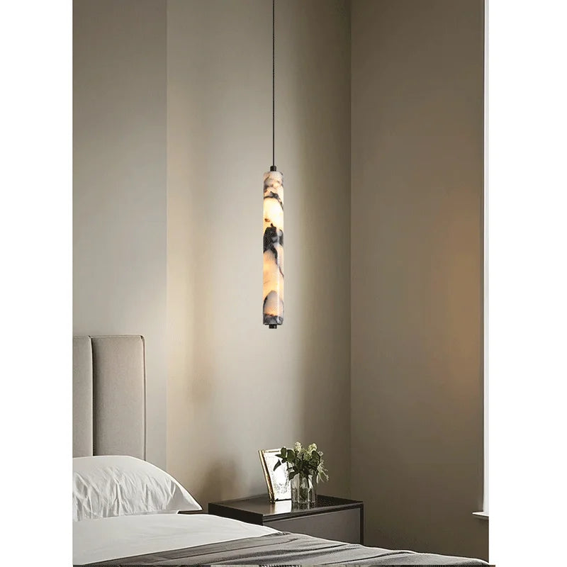 Suspension Cylindre Marbre