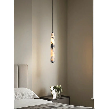 Suspension Cylindre Marbre