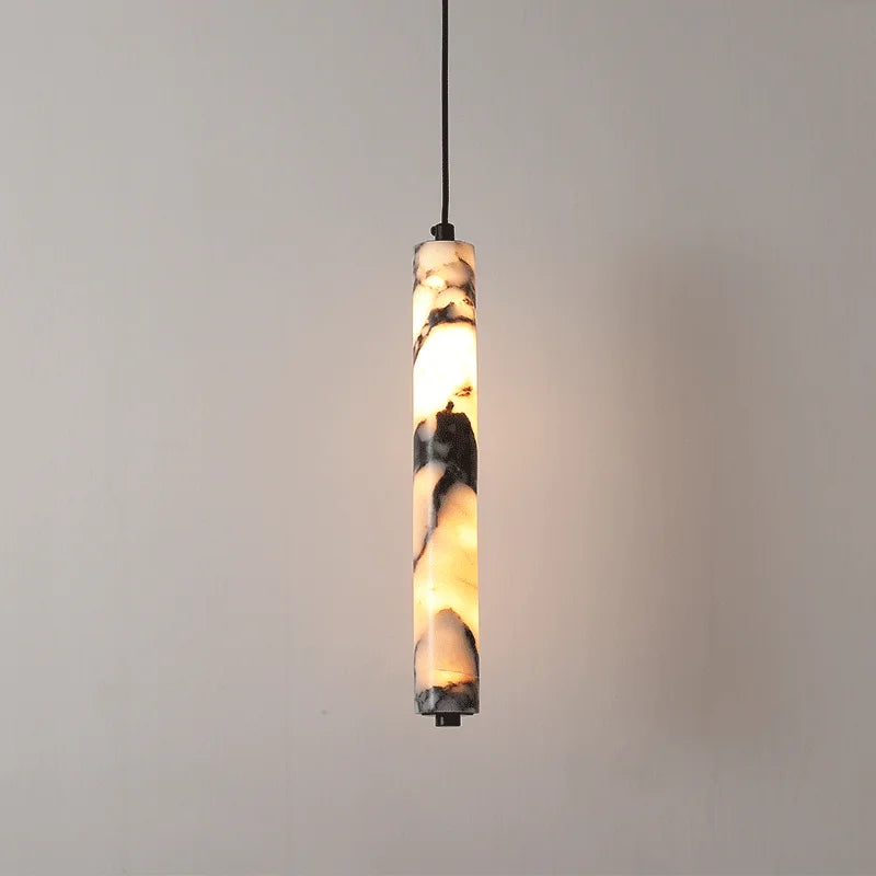 Suspension Cylindre Marbre
