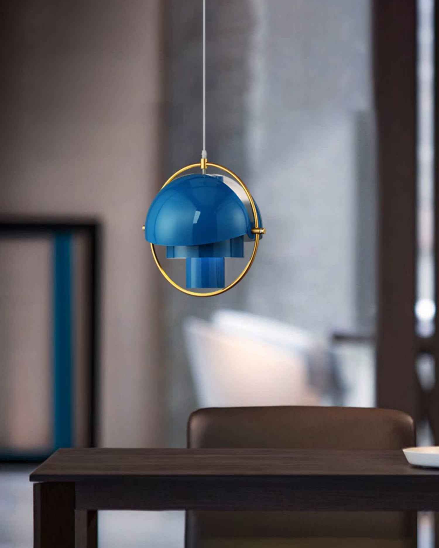 Suspension - Globe Horizon Métallique