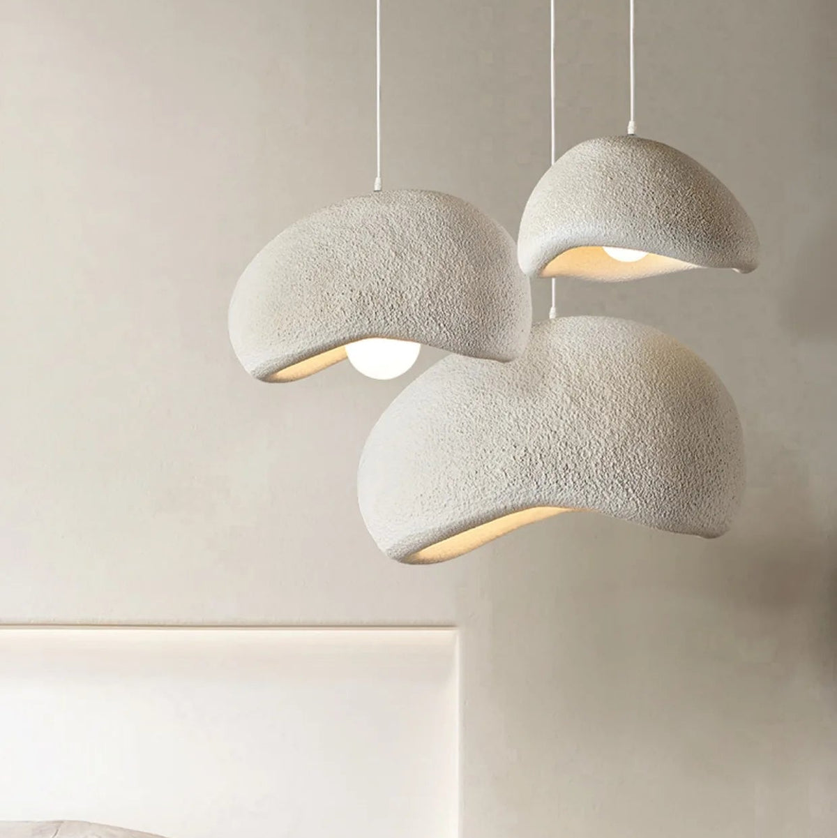 Suspension Scandinave Blanche