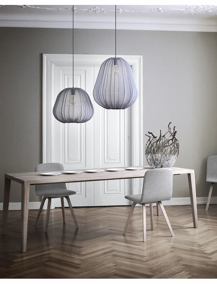 Suspension LED Tissu