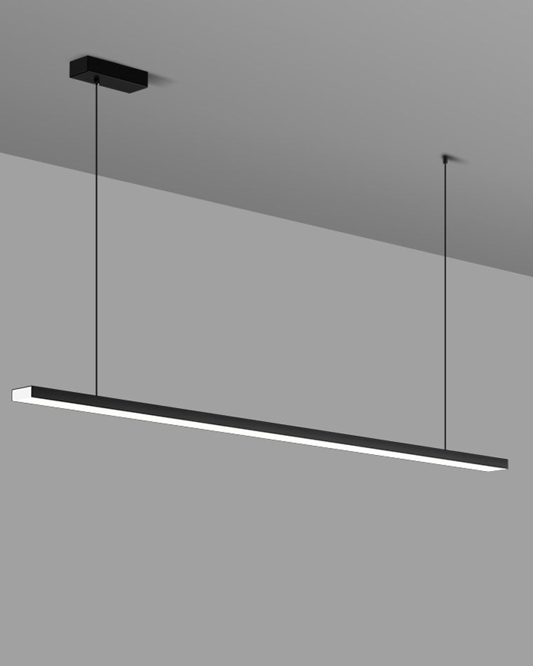 Suspension Linéaire - Épure Lumineuse