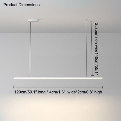 Suspension Linéaire - Épure Lumineuse