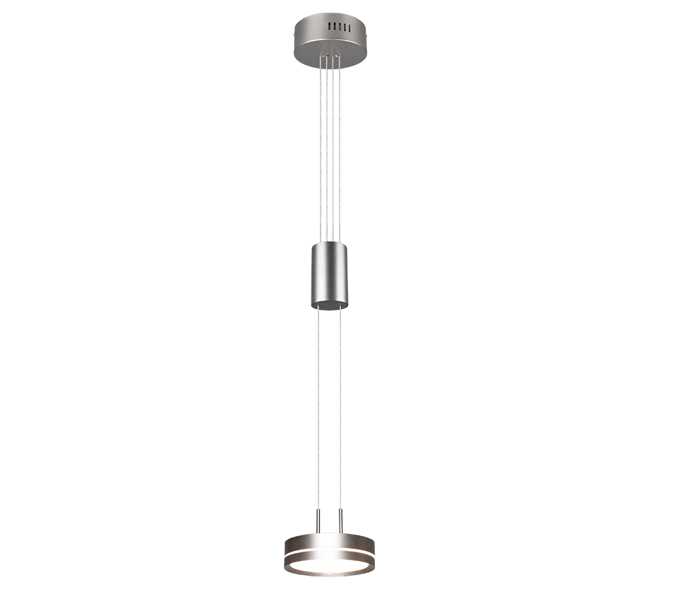 Suspension Luminaire Alu Brossé