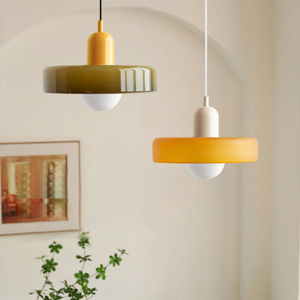 Suspension Luminaire Bauhaus Coloré - Artelia