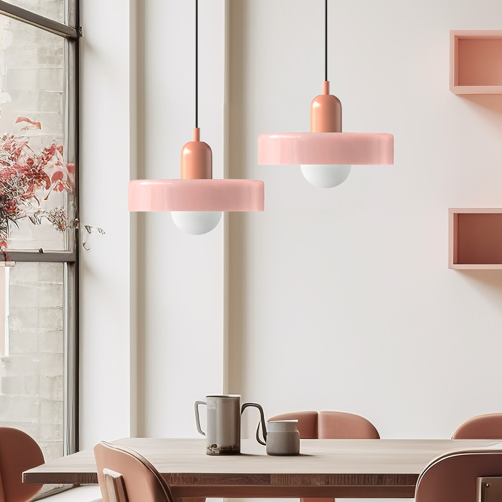 Suspension Luminaire Bauhaus Coloré - Artelia