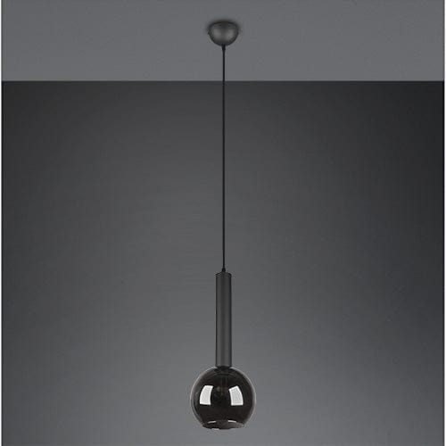 Suspension Luminaire Boule Noire