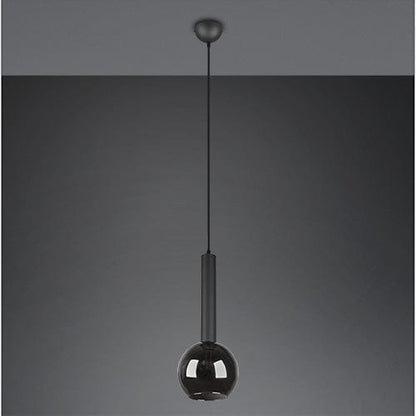 Suspension Luminaire Boule Noire