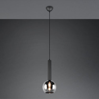 Suspension Luminaire Boule Noire
