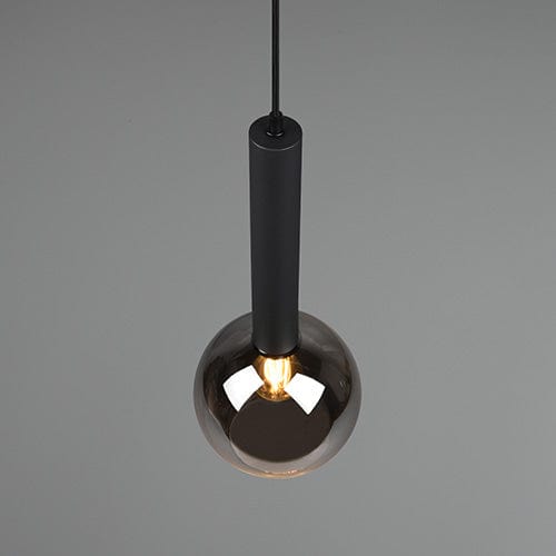 Suspension Luminaire Boule Noire