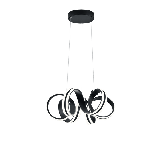 Suspension Luminaire Noir Et Blanc
