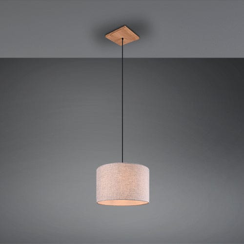 Suspension Luminaire Tissu Blanc