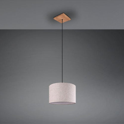 Suspension Luminaire Tissu Blanc