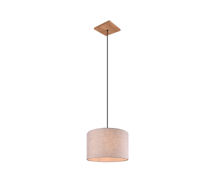 Suspension Luminaire Tissu Blanc