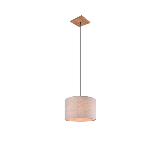 Suspension Luminaire Tissu Blanc