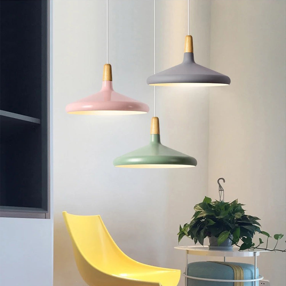 Suspension Lumineuse Bois - Macarona