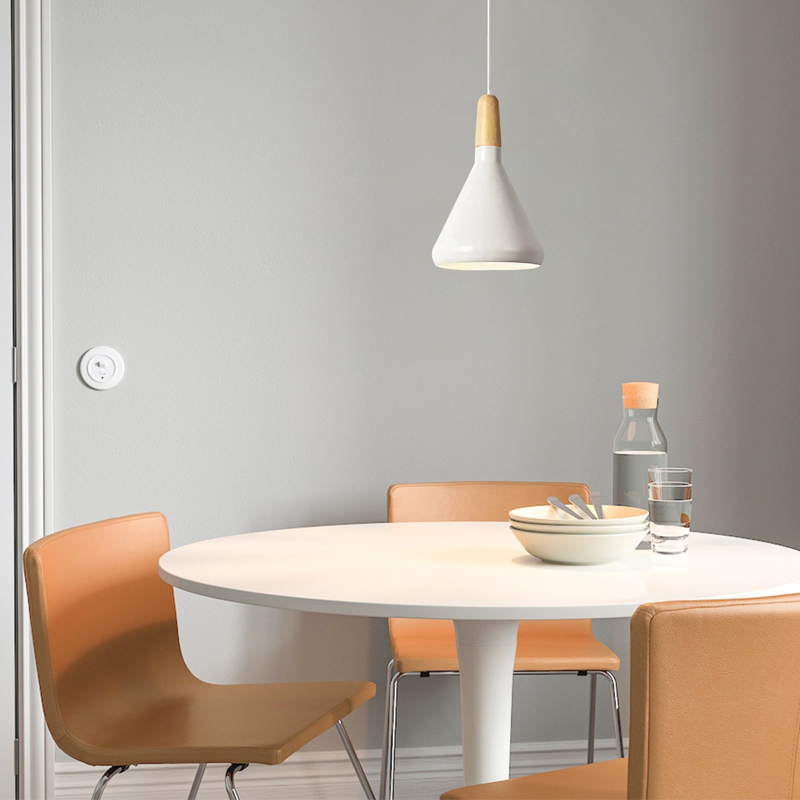 Suspension Lumineuse Bois - Macarona