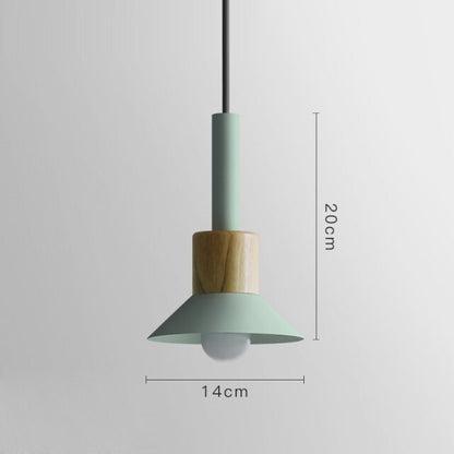 Suspension Lumineuse Bois et Métal