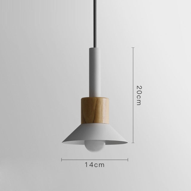 Suspension Lumineuse Bois et Métal