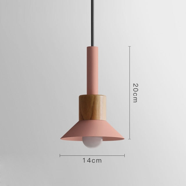 Suspension Lumineuse Bois et Métal