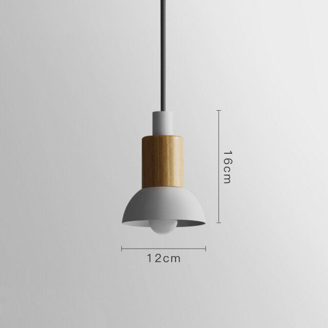 Suspension Lumineuse Bois et Métal