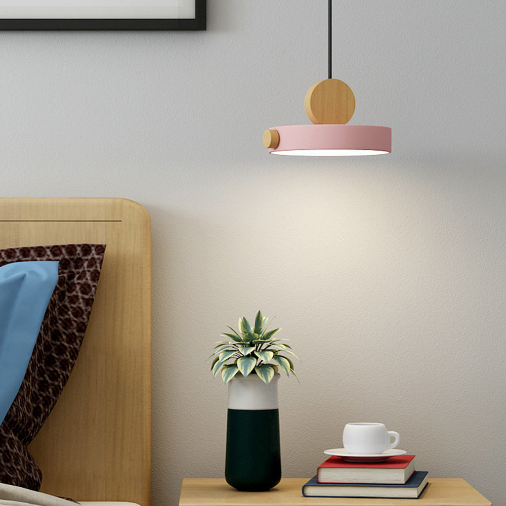 Suspension Moderne LED Colorée - RoundWood