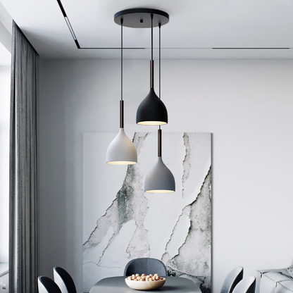 Suspension Moderne Métallique - Trivela