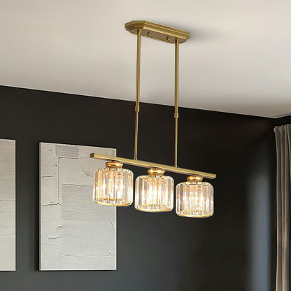 Suspension Moderne en Verre - Cristal Elysia