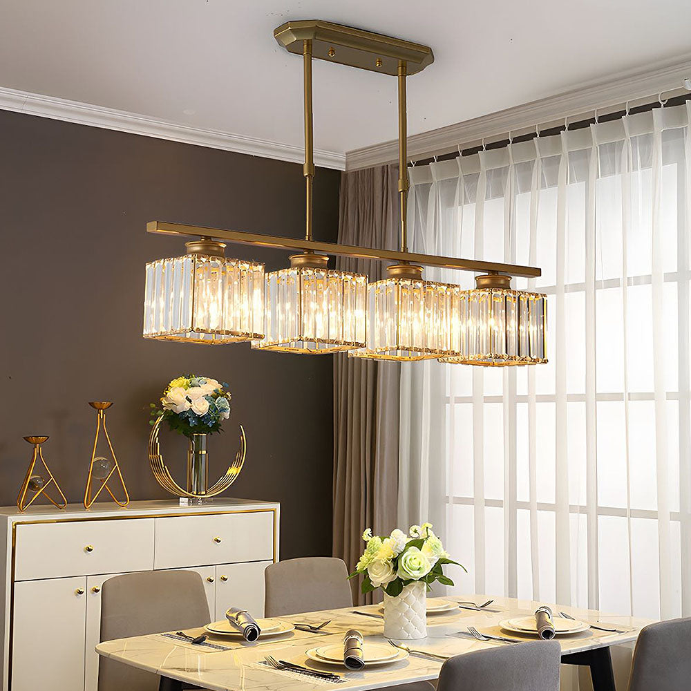 Suspension Moderne en Verre - Cristal Elysia