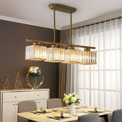 Suspension Moderne en Verre - Cristal Elysia