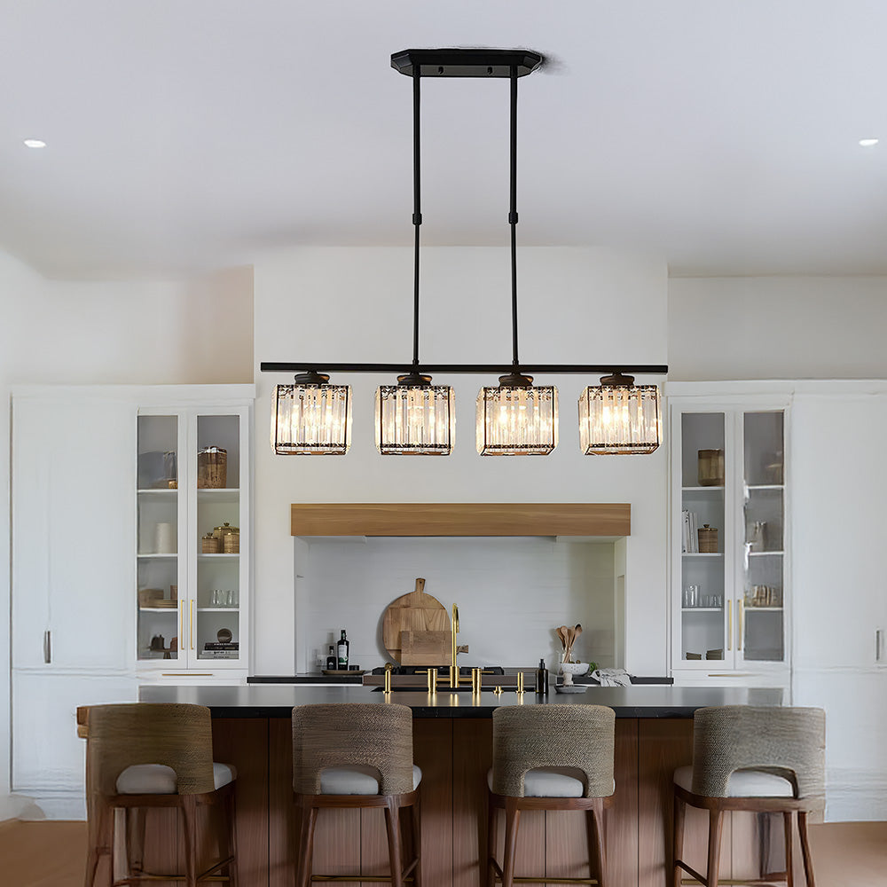 Suspension Moderne en Verre - Cristal Elysia