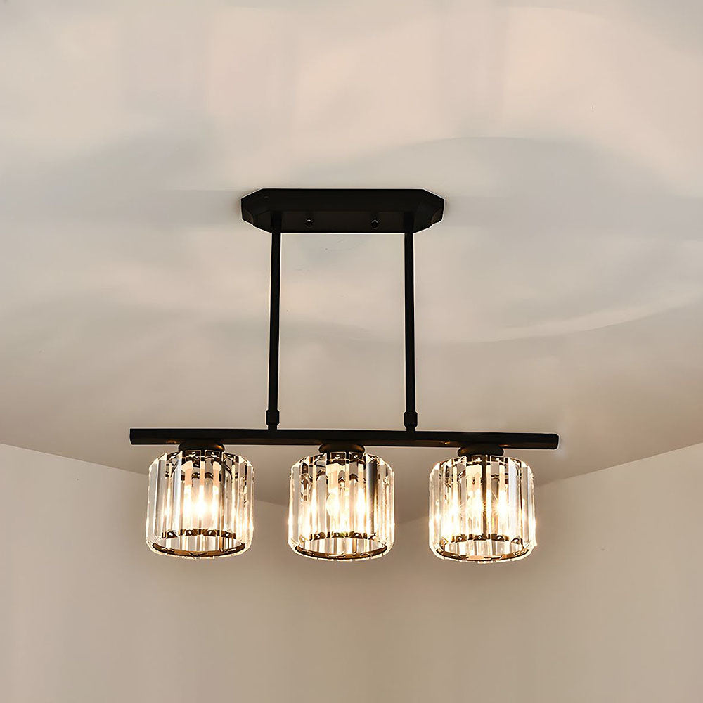 Suspension Moderne en Verre - Cristal Elysia
