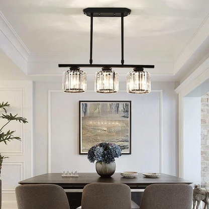 Suspension Moderne en Verre - Cristal Elysia