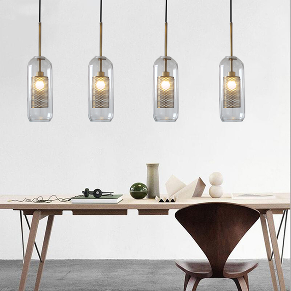 Suspension Moderne en Verre - Elara