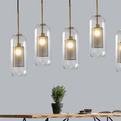 Suspension Moderne en Verre - Elara