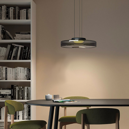 Suspension Moderne en Verre - Elara