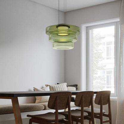 Suspension Moderne en Verre - Elara