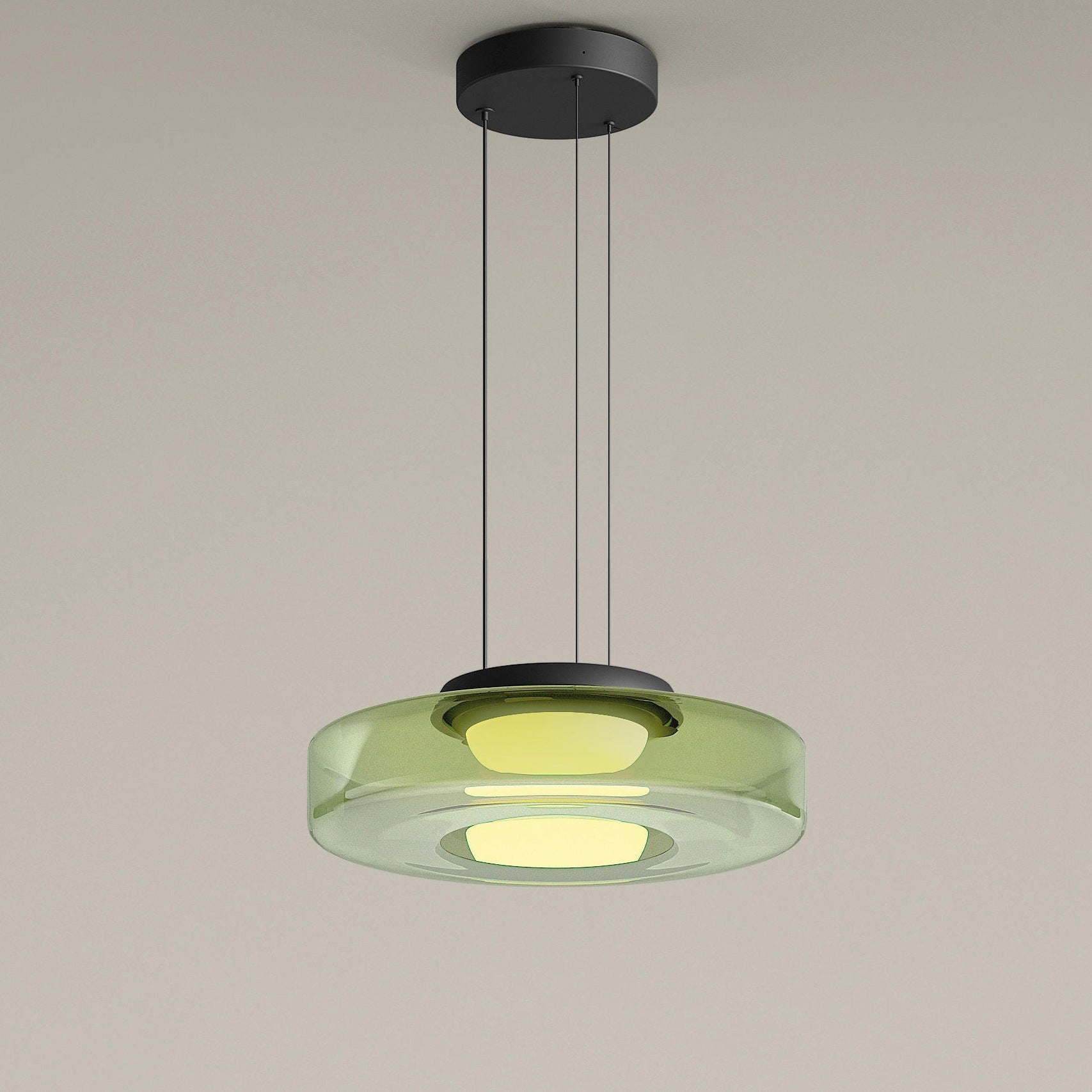 Suspension Moderne en Verre - Elara