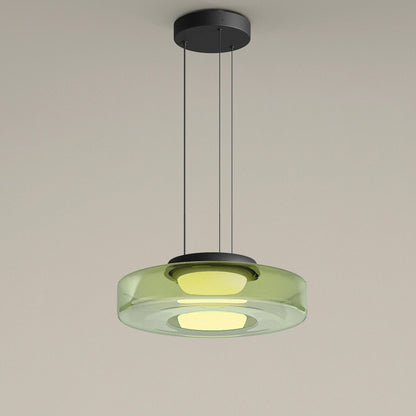 Suspension Moderne en Verre - Elara